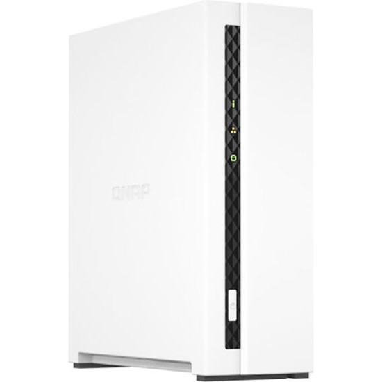 QNAP TS-133 NAS/storage server Tower Cortex-A55 2 GB DDR4 0 TB QNAP Turbo System White