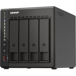 QNAP TS-453E NAS Tower Intel® Celeron® J6412 8 GB 0 TB QNAP QTS Black