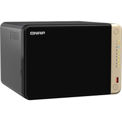 QNAP TS-664 NAS Tower Intel® Celeron® N5095 8 GB DDR4 0 TB QNAP QTS Black, Bronze