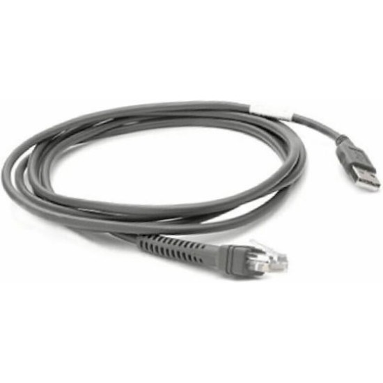 Zebra Barcode scanner cable CBA-U21-S07ZBR - USB-A / EAS - 2.1 m