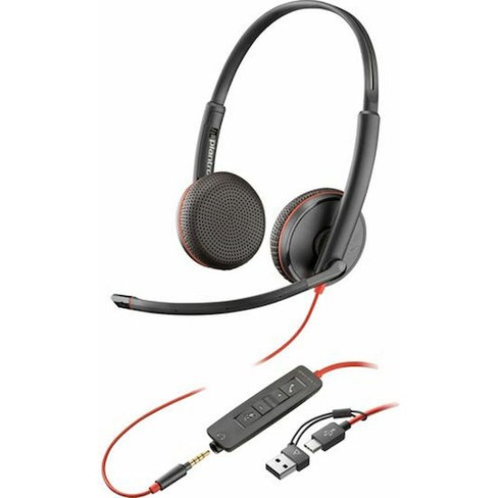 Poly Over-Ear Headset Blackwire 3225