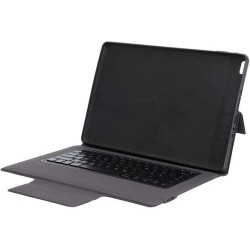 Hannspree - keyboard and folio case (case) - with easy access kick stand - QWERTZ - German Input Device