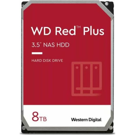 WD HDD Red Plus WD80EFPX - 8 TB - 3.5