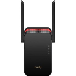 Cudy RE3000 network extender Network repeater Black, Red 10, 100, 1000 Mbit/s