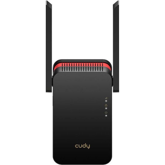 Cudy RE3000 network extender Network repeater Black, Red 10, 100, 1000 Mbit/s