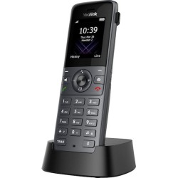 Yealink W74H - cordless extension handset - with Bluetooth interface with caller ID - 3-way call capability