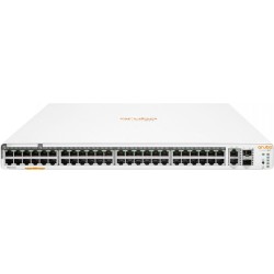 HPE Aruba Networking Networking Instant On Switch 40p Gigabit CL4 8p Gigabit CL6 PoE 2p 10GBT 2p SFP+ 600W 1960