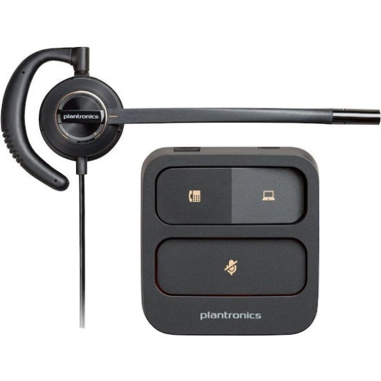 HP Poly EncorePro 530D with Quick Disconnect Discreet Digital Headset TAA
