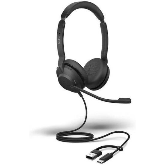 Jabra Evolve2 30 - SE Headset Wired Head-band Office/Call center USB Type-C / USB Type-A Black