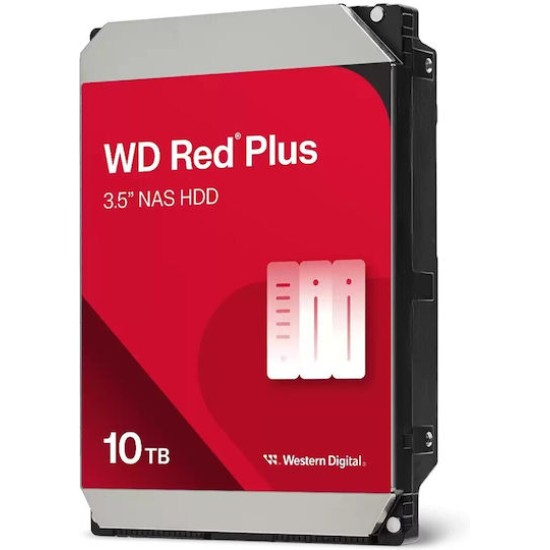 WD HDD Red Plus - 10 TB - 3.5