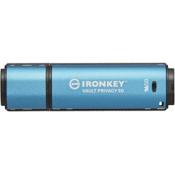 Kingston USB-Stick IronKey Vault - USB 3.2 Gen 1 (3.1 Gen 1) - 16 GB - Blue