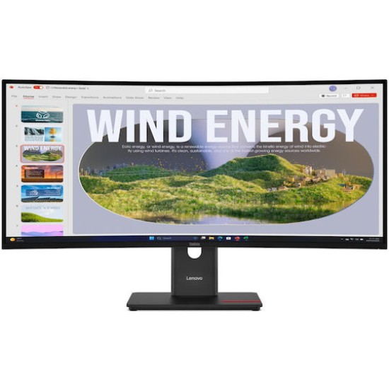 Lenovo Curved LED-Display ThinkVision T34WD-40 - 86.4 cm (34