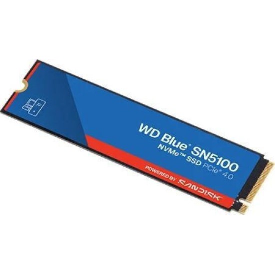 WD Hard Drive BLUE SN5100 - 4TB - PCIe GEN4x4 NVMe - Blue