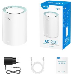 Cudy Wireless Router M1300 - Max. 1167 Mbit/s