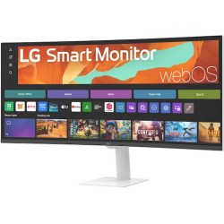 LG Curved LCD-Display Smart 34U601SA-W - 86.4 cm (34