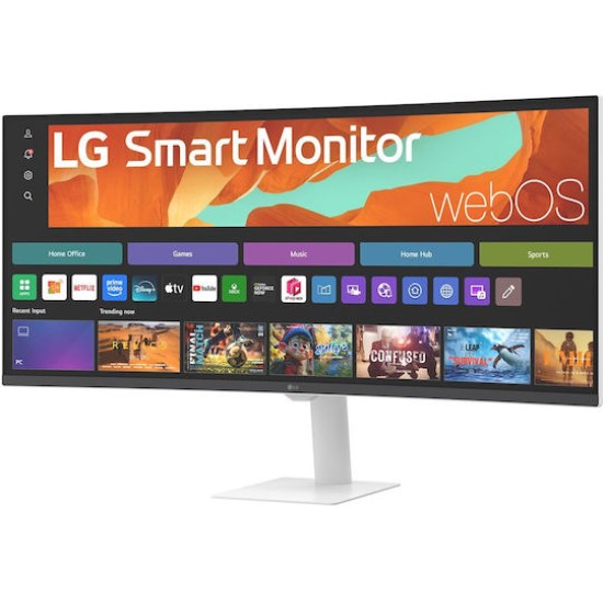LG Curved LCD-Display Smart 34U601SA-W - 86.4 cm (34