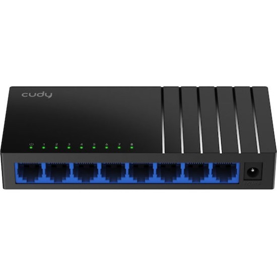 Cudy Switch GS108D V5.0 - 8 Ports - 8x GE (10/100/1000)