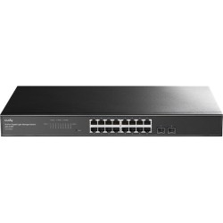 Cudy Switch GS1016ES2 - 16 Ports - 16x GE (10/100/1000) - 2x SFP