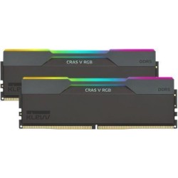 KLEVV RAM CRAS V RGB Obsidian Black - 32 GB (2 x 16 GB Kit) - DDR5 6400 UDIMM CL32