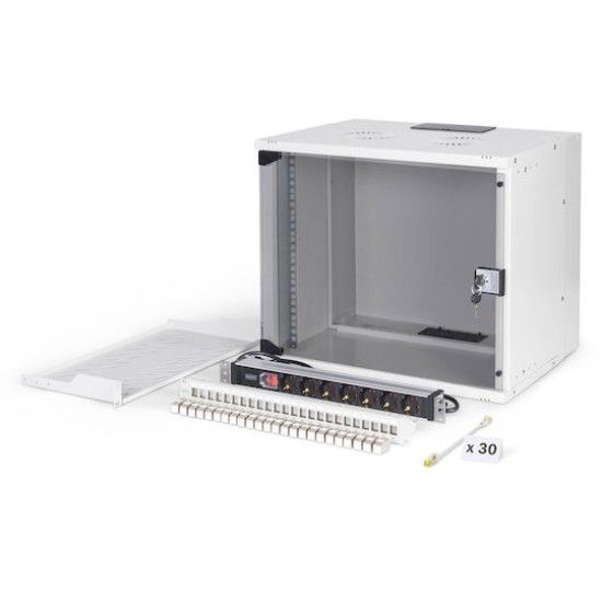 DIGITUS network cabinet Set SoHo Pro Series - 9U