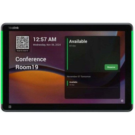 Yealink Touchscreen planning panel for meeting rooms RoomPanel Plus E2 -  25.6 cm (10.1
