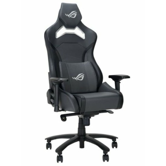 ASUS ROG Chariot X Core Gaming-Stuhl - 4D-Armlehnen, PU-Leder, Grau