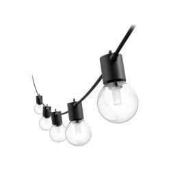 Philips Hue Festavia Globe Aussenlichterkette, White and Color Ambiance, 7 m Laenge, 10 Lampenkugeln, dimmbar, Steuerung per Hue App