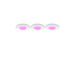 Philips Hue Slim Downlight LED Einbauleuchte 3er Pack weiss