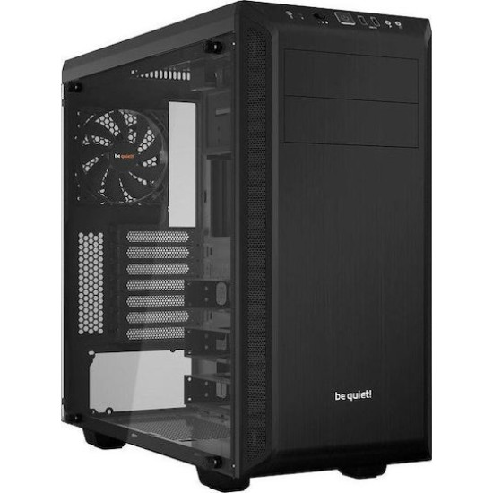 be quiet! Pure Base 600 Gaming PC Gehaeuse Midi-Tower Schwarz gedaemmt Seitenfenster