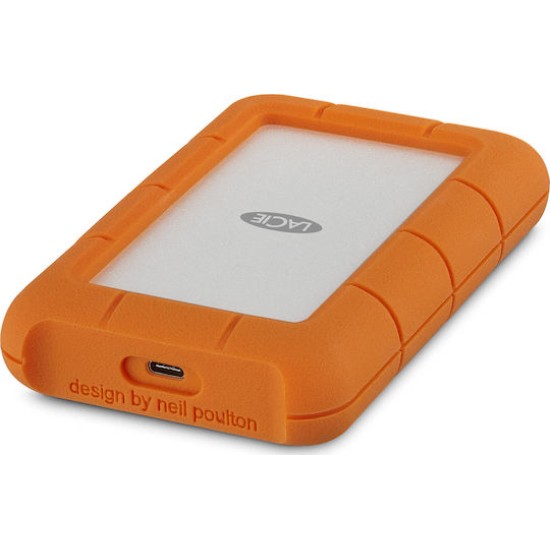 LaCie Mobile Drive Secure 5 TB externe Festplatte (HDD) USB-C Orange