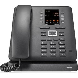 Gigaset Maxwell C DECT-Tisch-Telefon schwarz