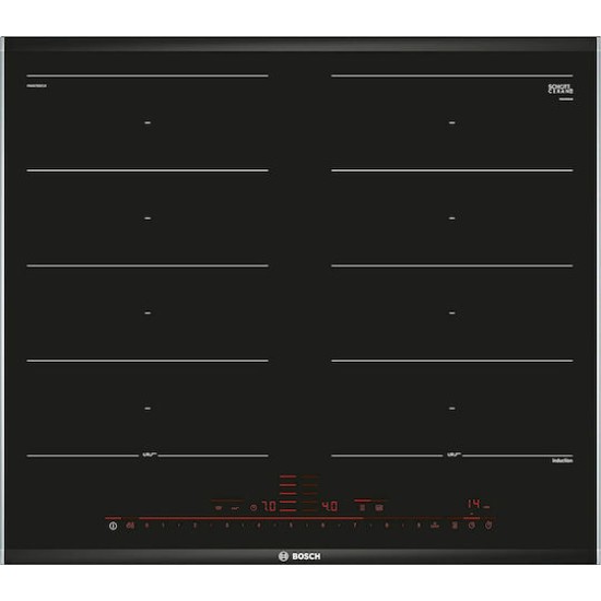Bosch PXX675DC1E Einbau-Induktionskochfeld Glaskeramik autark 60cm schwarz