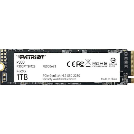 Patriot P300 SSD 1TB NVMe M2 2280