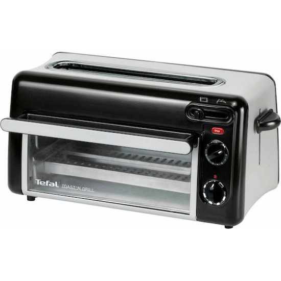 Tefal TL 6008 Toaster mit Mini-Ofen Toast n Grill Schwarz / Alu matt