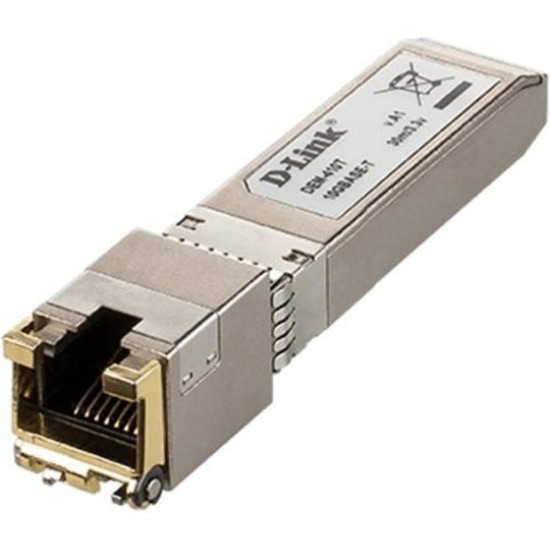 D-Link DEM-410T SFP+ 10GBASE-T Copper Transceiver