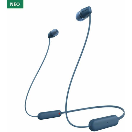 Sony WI-C100 Kabellose In-Ear-Kopfhoerer blau
