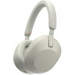 Sony WH-1000XM5 Silber Over Ear Kopfhoerer mit Noise Cancelling und Bluetooth
