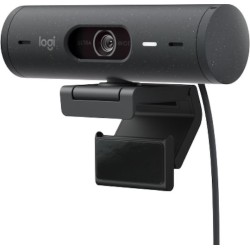 Logitech Brio 500 Full HD USB-C Webcam, Graphite