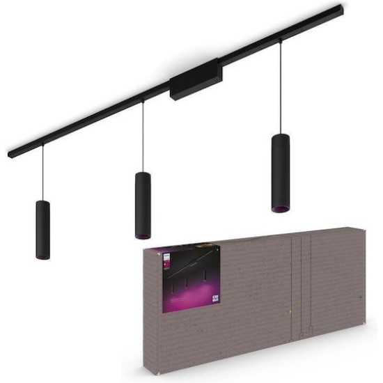 Philips Hue White & Color Ambiance Perifo Deckenleuchte Pendelleuchte schwarz