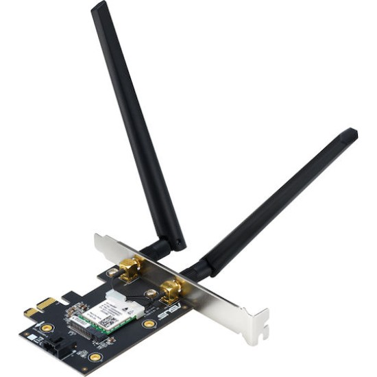 Asus PCE-AXE5400 WiFi 6E PCI-E Adapter mit 2 externen Antennen
