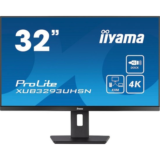 iiyama ProLite XUB3293UHSN-B5 31.5 Zoll 4K (UHD) IPS Panel 16:9 Monitor