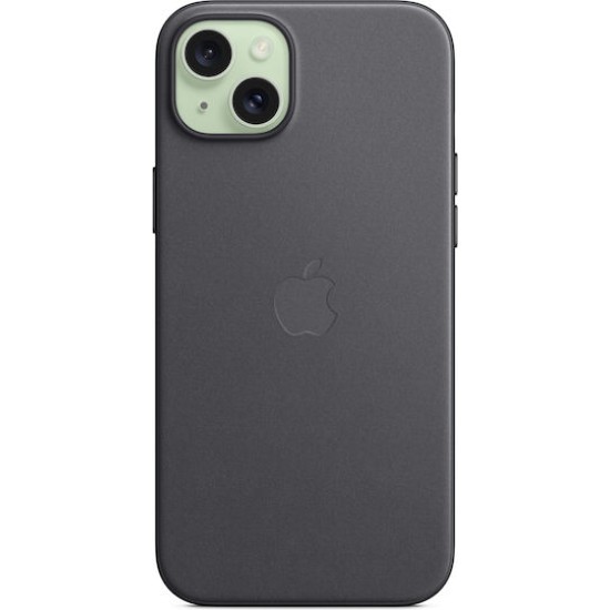 Apple Original iPhone 15 Plus Feingewebe Case mit MagSafe - Schwarz
