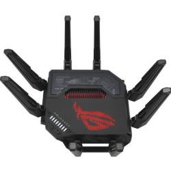 ASUS ROG Rapture GT-BE98 Quad-Band WiFi 7 Gaming Router 10G Ports Aura RGB