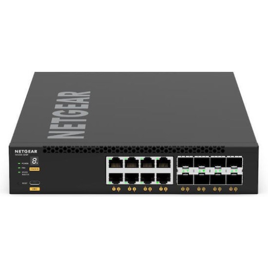 NETGEAR M4350-8X8F (XSM4316)-8x10G/Multi-Gig and 8xSFP+ Managed Switch