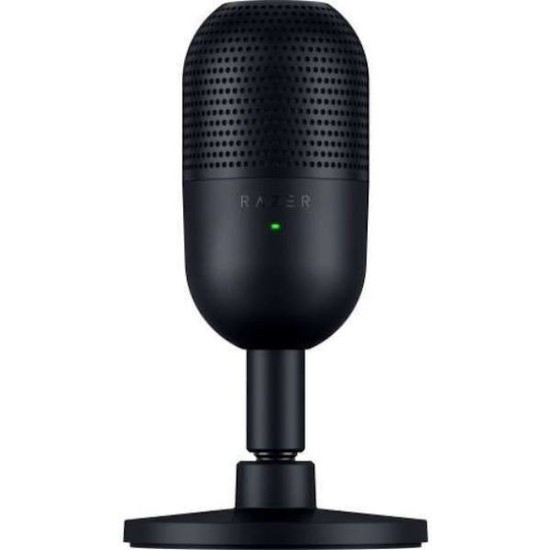 RAZER Seiren V3 Mini Schwarz - Ultra kompaktes USB-Mikrofon mit Tap-to-Mute