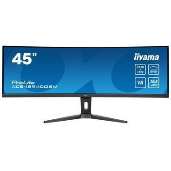 iiyama ProLite XCB4594DQSN-B1 44.5 Zoll DQHD VA Panel 32:9 165 Hz Curved Monitor