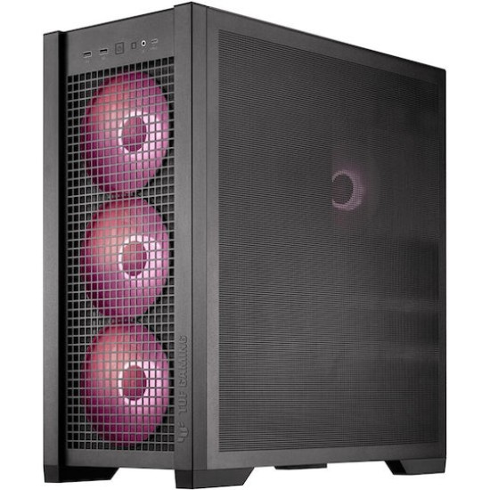 ASUS TUF Gaming GT302 Gaming PC Gehaeuse Midi-Tower Schwarz Seitenfenster