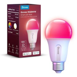 Govee Smart WiFi/Bluetooth Light Bulb 800lm