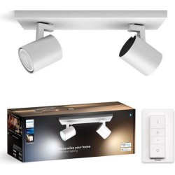 Philips Hue White Amb. Runner Spot 2 flg. Weiss 2x350lm inkl. Dimmschalter