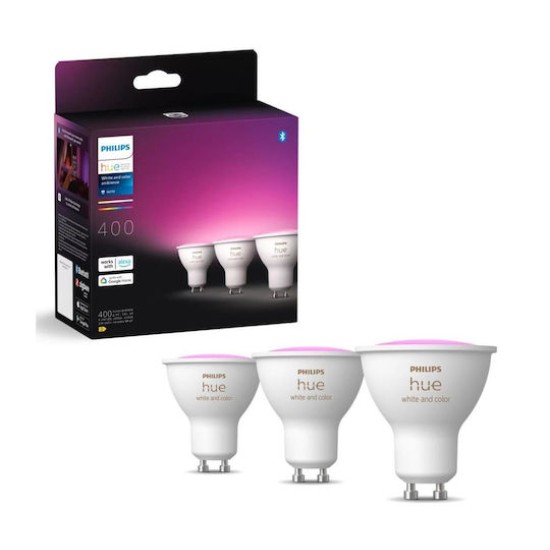Philips Hue White & Color Ambiance GU10 350lm, 6er Pack
